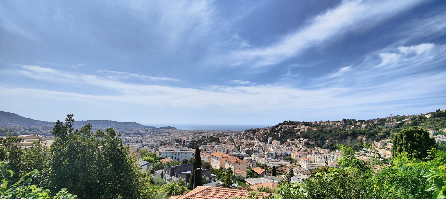 Vue du quartier de Las Planas à Nice, photographie de Pascal